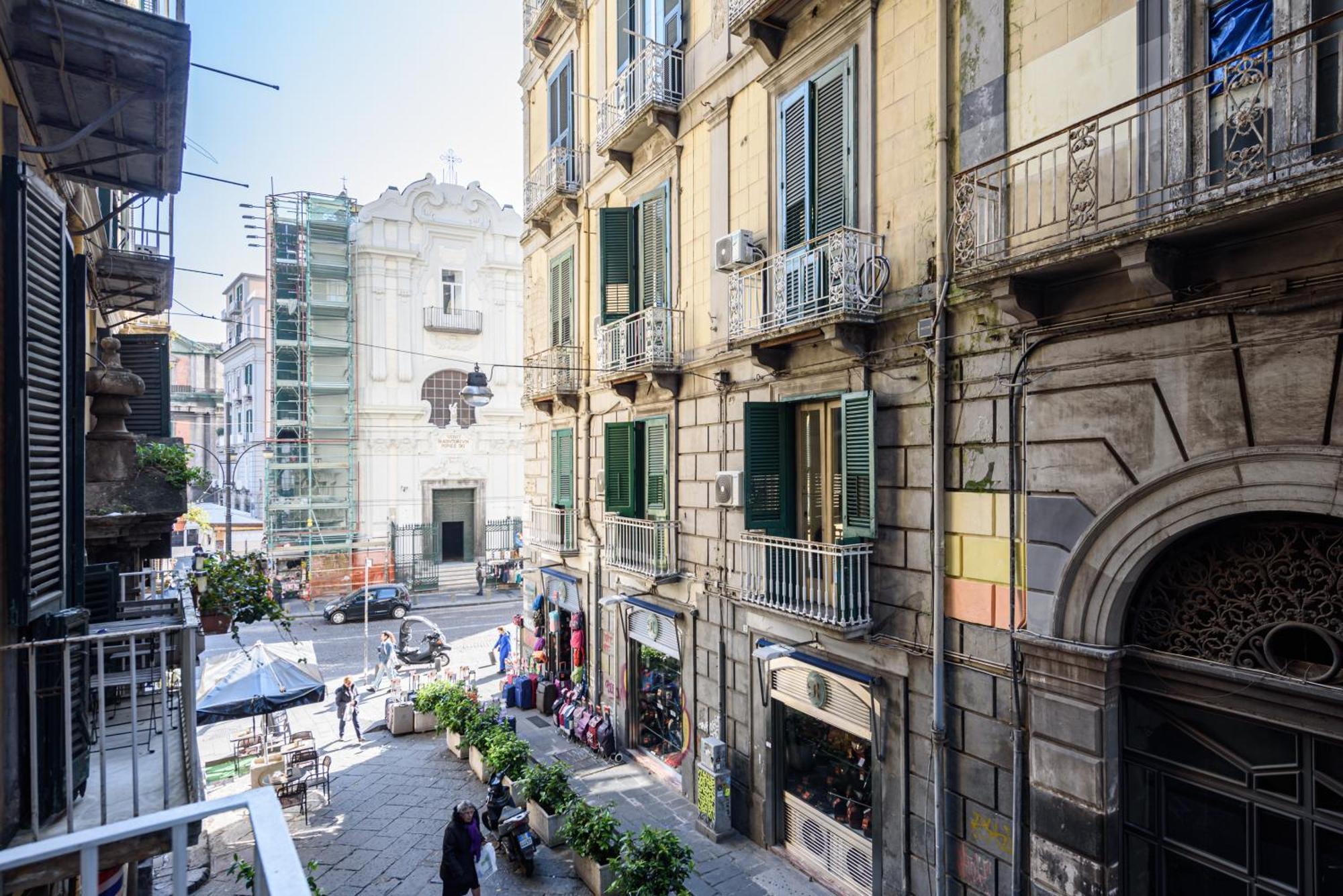 Ferienwohnung Vico Mastellone 16 Neapel Exterior foto